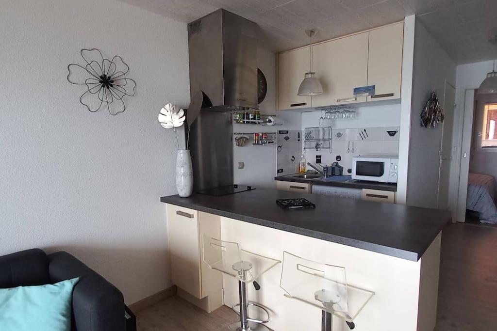 T2 1Ere Ligne Loggia Vue Mer 180 ° Parking Arcachon Eksteriør billede