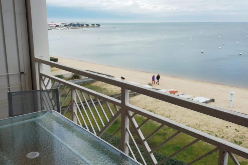 T2 1Ere Ligne Loggia Vue Mer 180 ° Parking Arcachon Eksteriør billede