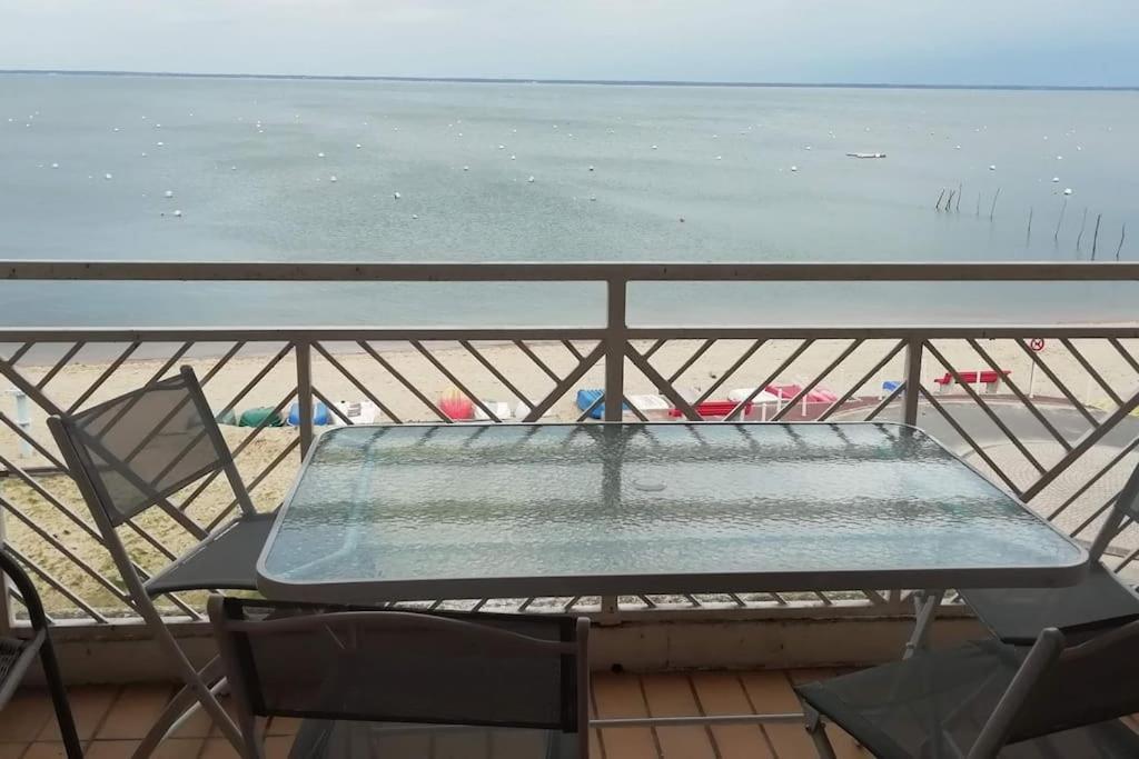 T2 1Ere Ligne Loggia Vue Mer 180 ° Parking Arcachon Eksteriør billede